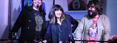 Loki, Penny Ikinger and Matt at POME 1/7/21