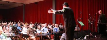 Swingin' Bella Christmas band at Brunswick Ballroom 19/12/21