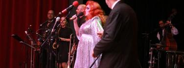 Geraldine Quinn and Casey Bennetto at Brunswick Ballroom 19/12/21