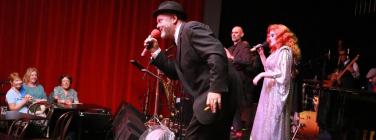 Swingin' Bella Christmas band at Brunswick Ballroom 19/12/21