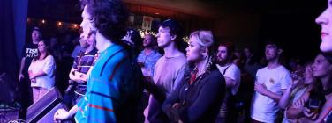 Punters at the Northcote Social Club 25/02/22