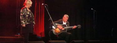 Rebecca Barnard and Shane O'Mara at Memo Music Hall 12/06/22