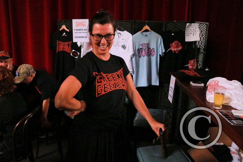 Merch at the Brunswick Ballroom 27/02/22