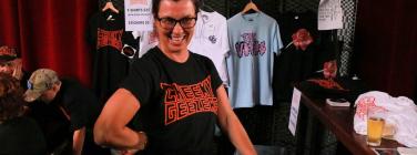 Merch at the Brunswick Ballroom 27/02/22