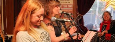 Baby Velvet and Loretta Miller at the Gem Bar 16/07/23
