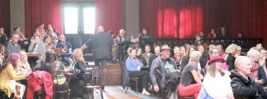 Casey running up the back at the Brunsiwck Ballroom 23/07/23
