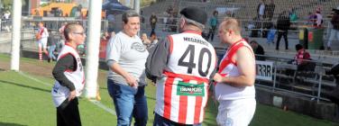 Reclink Community Cup 2023: Daniel and fan