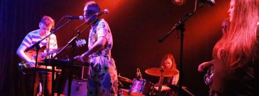 Georgia Fields and Hannah Achfield at Shotkickers 11/11/23