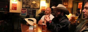 Punters at Leadbeater Hotel 02/09/23