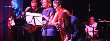 Sarah, Celia Church and Kerri Simpson at Brunswick Ballroom 14/05/23