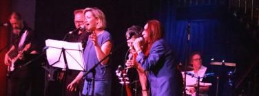 Sarah, Celia Church and Kerri Simpson at Brunswick Ballroom 14/05/23