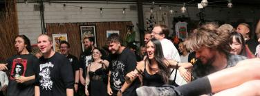 Punters at Ciccio Pizza 18/11/23