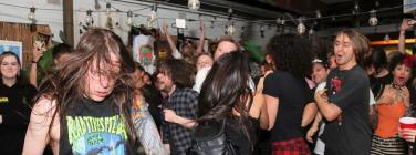 Wall of Death over pineapple on pizza at Ciccio Pizza 18/11/23