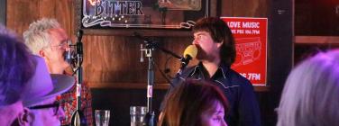 Patrick Wilson and Ernie at Lulie Tavern 13/07/23