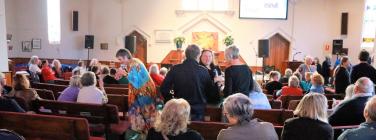 Audience at Queenscliff Uniting Church 10/09/23