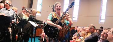 Tides of Welcome Choir with Sarah at Queenscliff Uniting Church 10/09/23