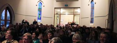 Audience at Queenscliff Uniting Church 10/09/23