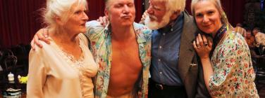 Michael Simic and family at the Brunswick Ballroom 21/01/24