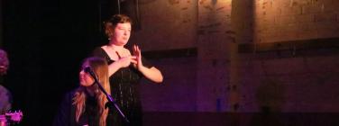 ASL signer at Bakehouse Studios 6/12/24
