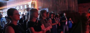 Audience at Shotkickers 10/11/24