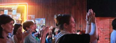 Audience at Shotkickers 10/11/24