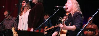 Barb Waters, Lisa Miller and Suzannah Espie at Brunswick Ballroom 25/02/24