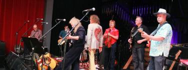 Barb Waters and Kim Salmon at Brunswick Ballroom 25/02/24