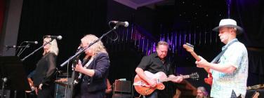 Barb Waters and Anna Burnley at Brunswick Ballroom 25/02/24
