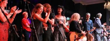 Barb Waters and ensemble at Brunswick Ballroom 25/02/24