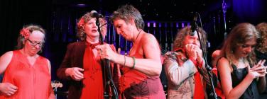 Barb Waters and ensemble at Brunswick Ballroom 25/02/24