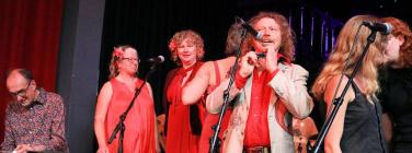 Barb Waters and ensemble at Brunswick Ballroom 25/02/24
