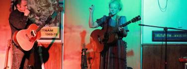 Jackie Marshall and Chris Pickering at Coburg RSL 27/04/24