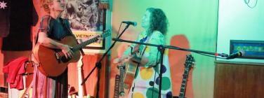 Jackie Marshall and Louise Mackenzie at Coburg RSL 27/04/24