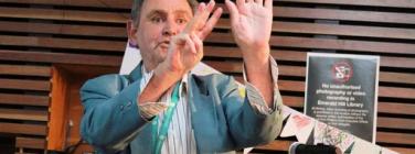 Michael Crane at the Emerald Hill Library 25/03/25