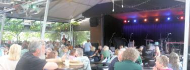 Audience at Archies Creek Hotel 1/1/25