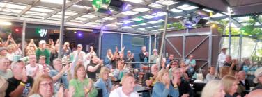 Audience at Archies Creek Hotel 1/1/25