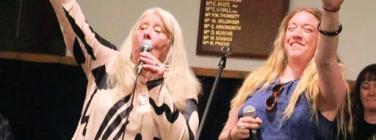 Tracey Miller and band at the Oakleigh Bowling Club 02/03/25