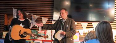 Greg Arnold and Michael Crane at Emerald Hill Libary 02/12/25