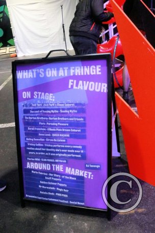 Line-up at the Queen Victoria Night Market 17/09/25