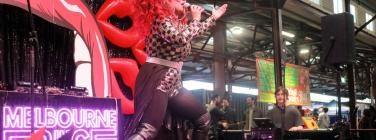 Tash York at the Queen Victoria Night Market 17/09/25