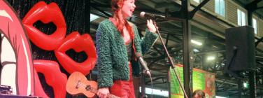 Sarah Frencham at the Queen Victoria Night Market 17/09/25