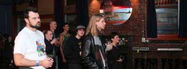 Punters at Retreat Hotel Brunswick 12/09/25